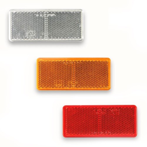 REFLECTANTRE RECTANGULAR 90x40mm TRASERA ADHESIVA FRISTOM DOB-035