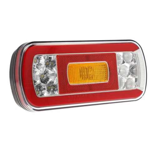 PILOTO TRASERO LED 5 / 6 FUNCIONES 12/24V FRISTOM FT-130 LED