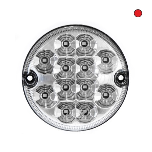 PILOTO TRASERO LED LUZ NIEBLA 95MMØ 12/24V TRL095B