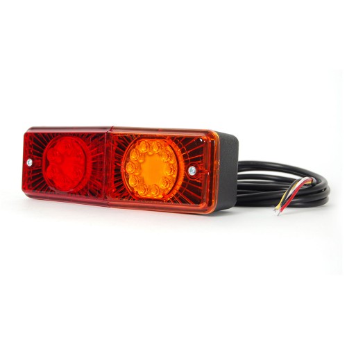PILOTO TRASERO LED 3 FUNCIONES 12/24V WAS W072UD