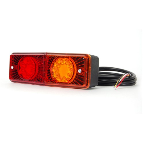 PILOTO TRASERO LED 3 FUNCIONES 12/24V WAS W072UD