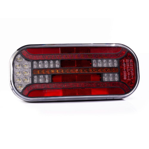 PILOTO TRASERO LED 6/7 FUNCIONES 12/24V INDICADOR DINÁMICO FRISTOM FT-600 LED DI