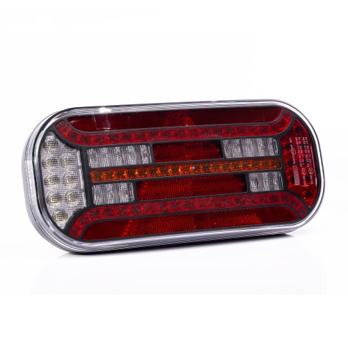 PILOTO TRASERO LED 6/7 FUNCIONES 12/24V INDICADOR DINÁMICO FRISTOM FT-610 LED DI