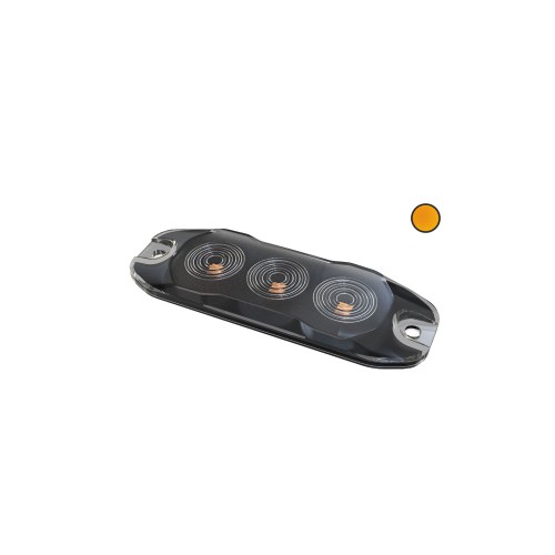 PILOTO ESTROBOSCÓPICO LED AMBAR 12/24V STW03A
