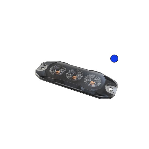 PILOTO ESTROBOSCÓPICO LED AMBAR 12/24V STW03A
