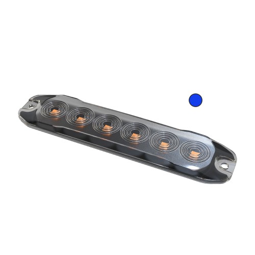 PILOTO ESTROBOSCÓPICO LED AZUL 12/24V STW04B
