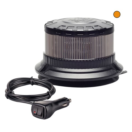ROTATIVO / DESTELLANTE LED 12/24V 3 FUNCIONES BASE IMANTADA SUITRON STORMMAG ST828M