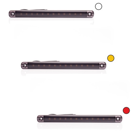 PILOTO POSICIÓN DELANTERO, TRASERO Y LATERAL LED 12/24V WAS W276 BLACK 2340 2341 2342