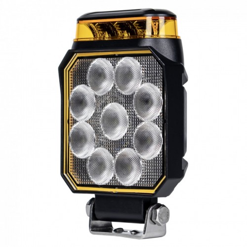 Suitron ST914RWA | Faro de Trabajo LED | Luz de Marcha Atrás | Luz de Advertencia Ámbar | 12-90V | 1200lm | Cable 350mm