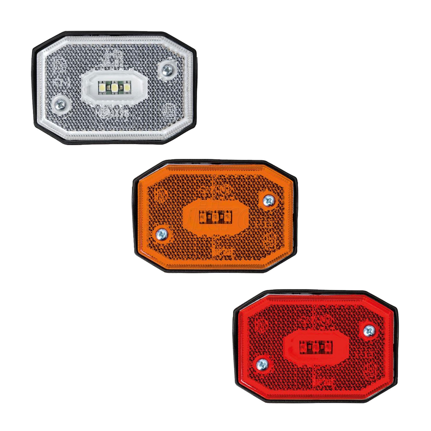 PILOTO POSICIÓN DELANTERO, TRASERO Y LATERAL 12/24V FRISTOM FT-001 LED