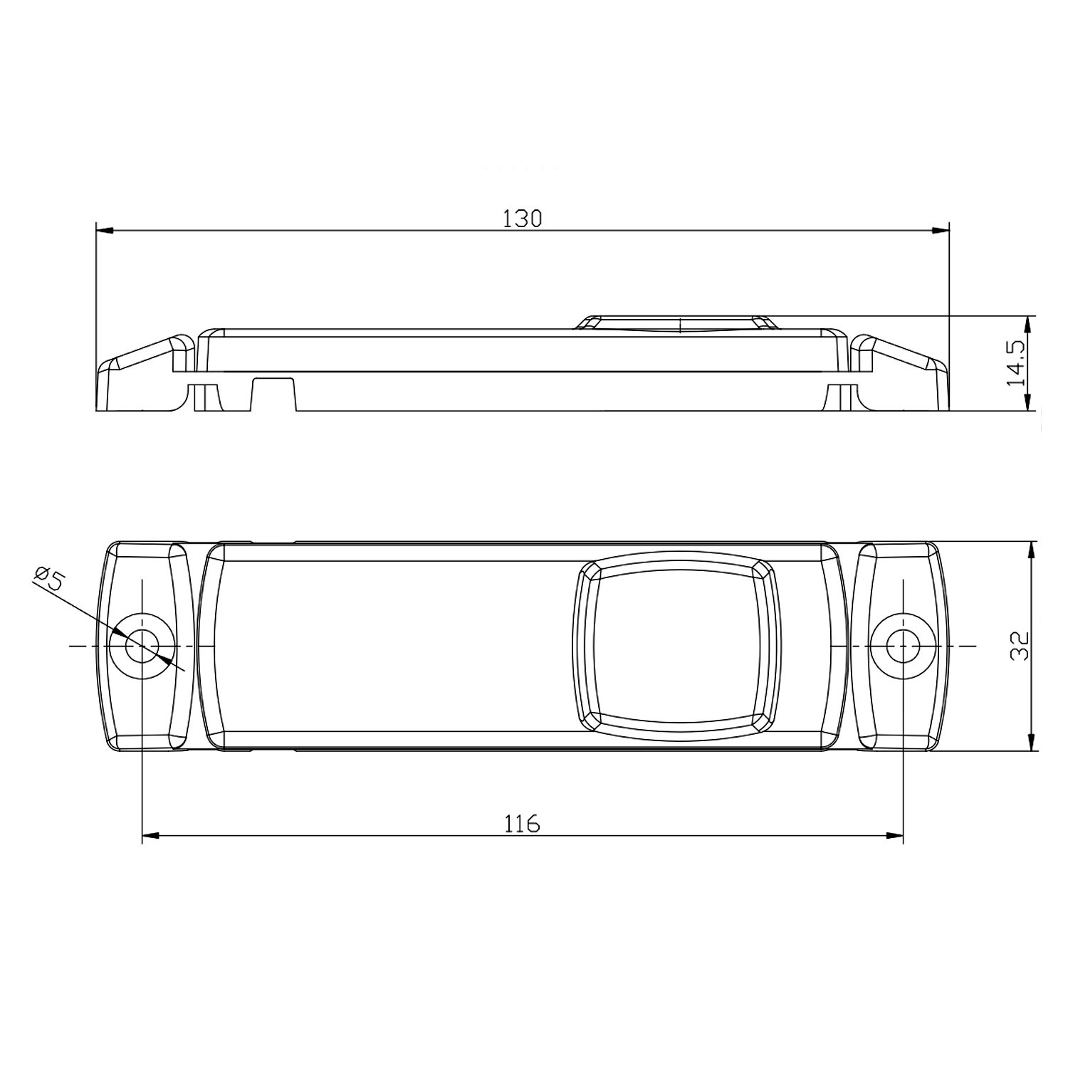PILOTO POSICIÓN LED DELANTERO / TRASERO Y LATERAL 12/24V FRISTOM FT-018 LED