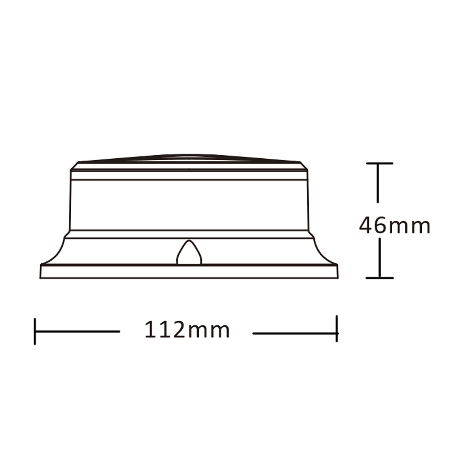 FARO DESTELLANTE MINI LED BASE IMANTADA 12/24V ALR0054
