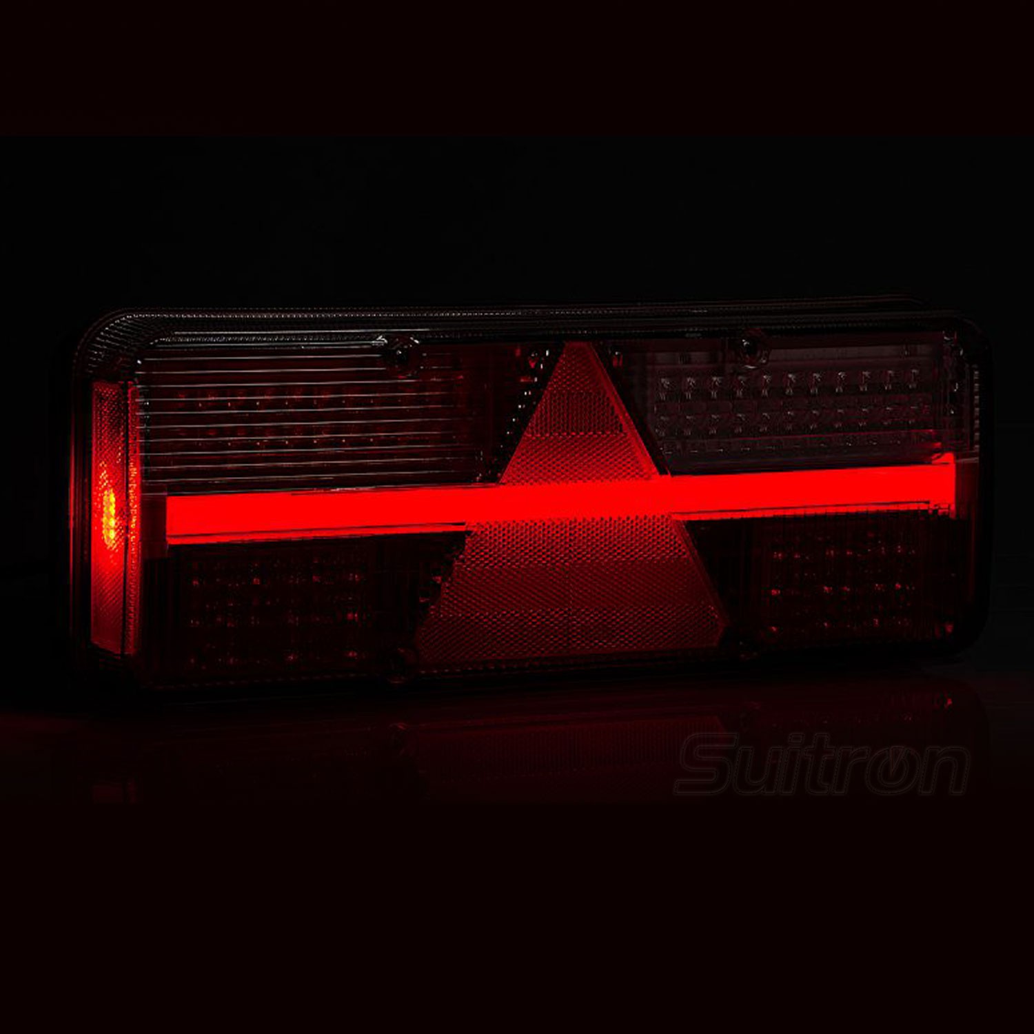 PILOTO TRASERO LED 6 / 7 FUNCIONES 12/24V INDICADOR DINÁMICO FRISTOM FT-500 LED KINGPOINT