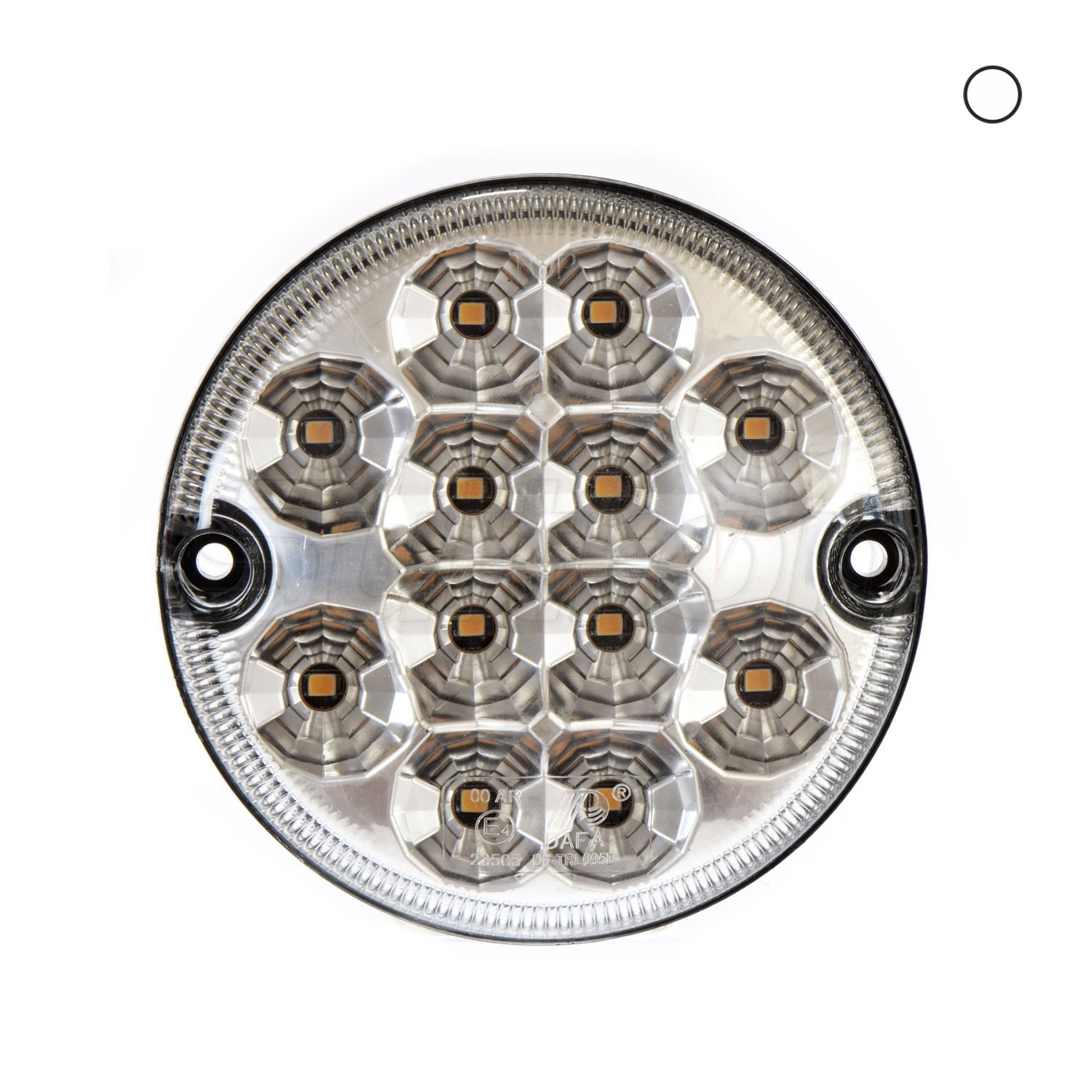 PILOTO TRASERO MARCHA ATRÁS LED 12/24V 95mmØ  TRL095D