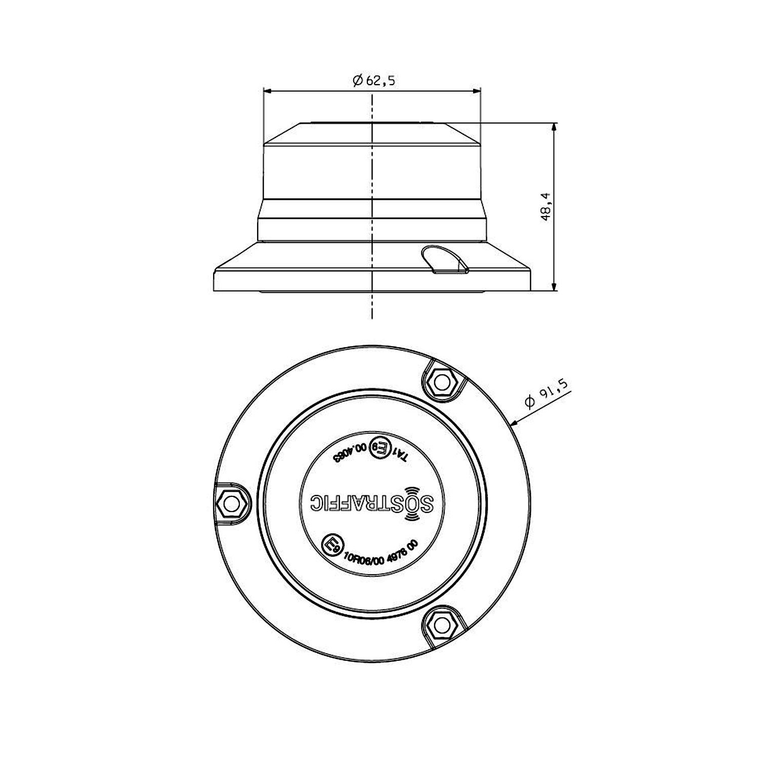 FARO DESTELLANTE LED NANOROT BASE TORNILLO 12/80V RV0250.00