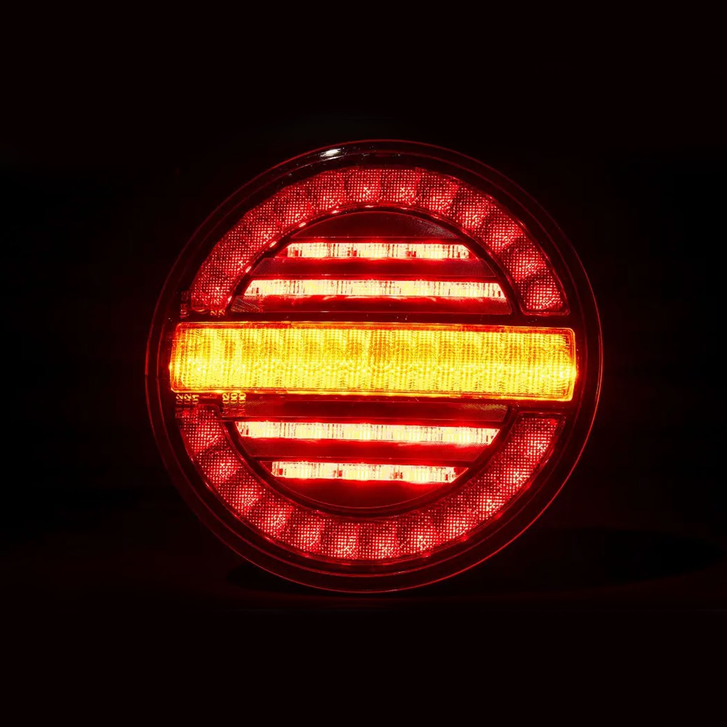 PILOTO TRASERO LED 3 FUNCIONES 12/24V INDICADOR DINÁMICO  FRISTOM FT-213 LED DI