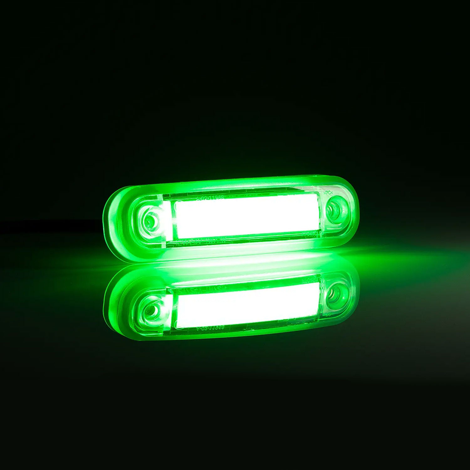 PILOTO LED LUZ VERDE ABS 12/24V FRISTOM FT-045 ZIEL LED