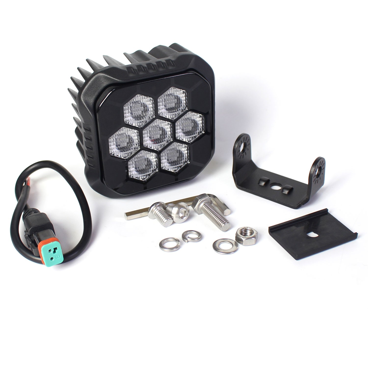 FARO DE TRABAJO LED 35W 3000 LÚMENES 12/24V SUITRON ST3845S HONNEYCOMB