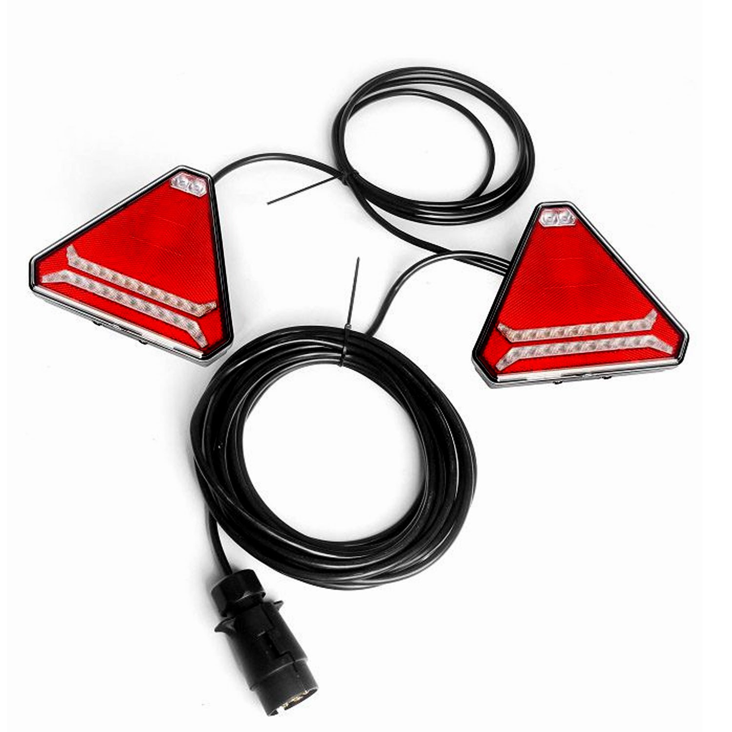 KIT PILOTOS TRASEROS LED IMANTADO 6 FUNCIONES 12/24V SUITRON ST4375M