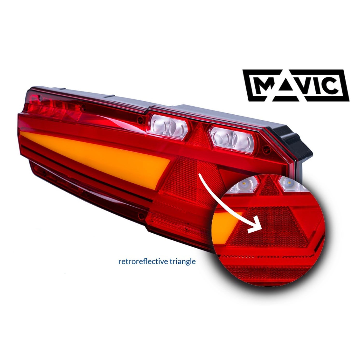 PILOTO TRASERO LED 6 FUNCIONES 12/24V HORPOL MAVIC LZD 2650 / 2651