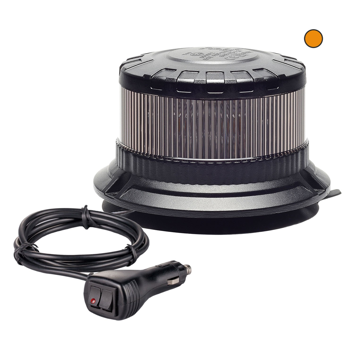 ROTATIVO / DESTELLANTE LED 12/24V 3 FUNCIONES BASE IMANTADA SUITRON STORMMAG ST828M