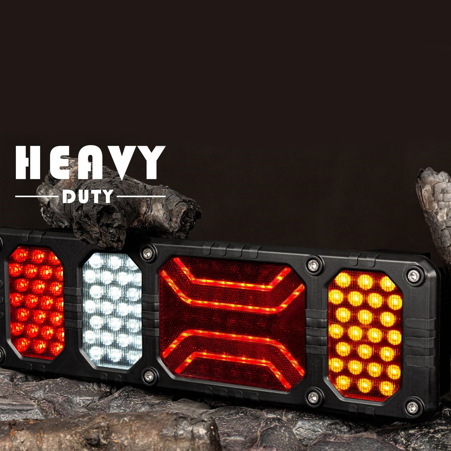 PILOTO TRASERO LED 6 FUNCIONES 12/24V HORPOL HEAVY DUTY LZD 2854 / LZD 2855