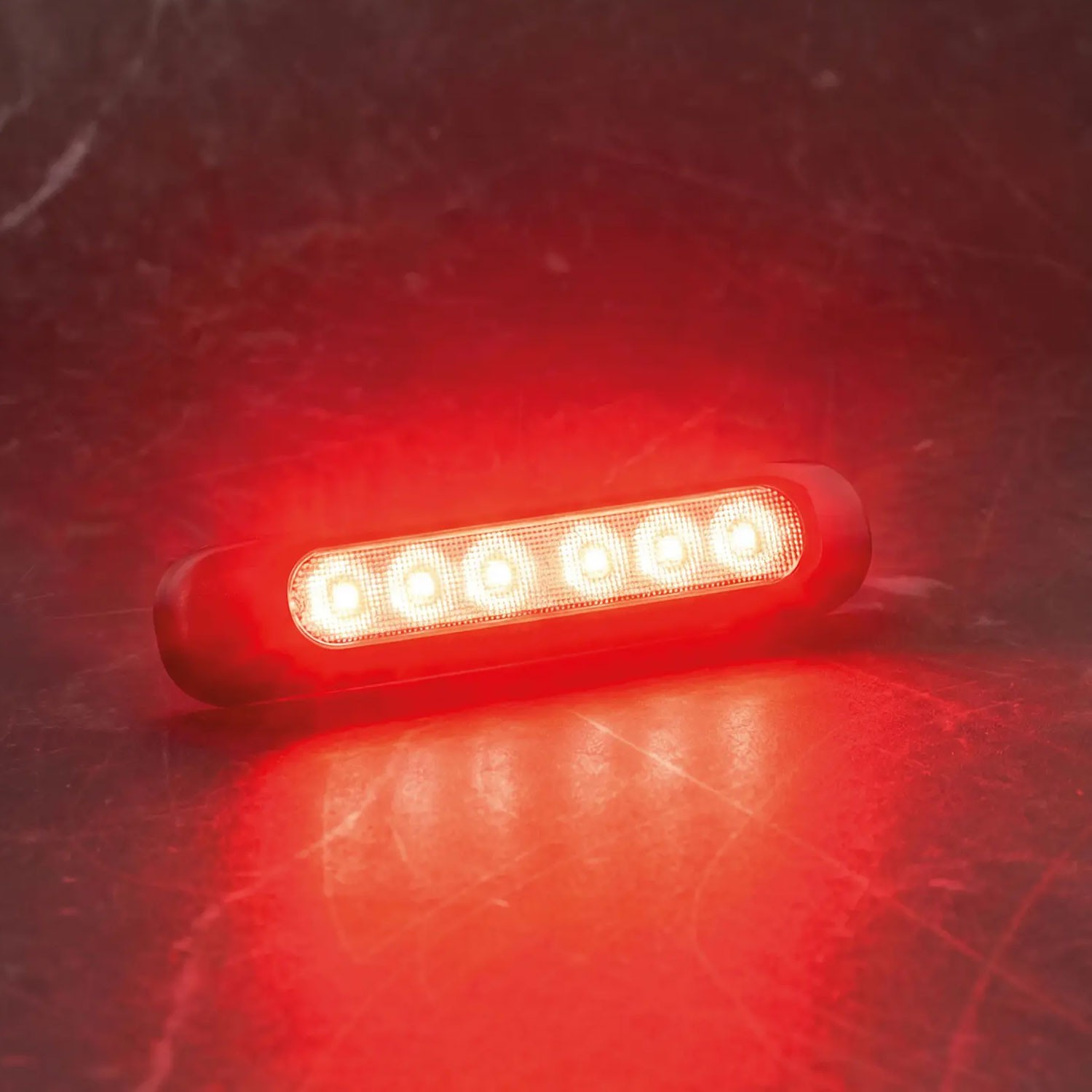 Piloto Luz de Freno LED 12–24V IP69 (1m cable) Homologado S1 – Fristom FT-335 LED