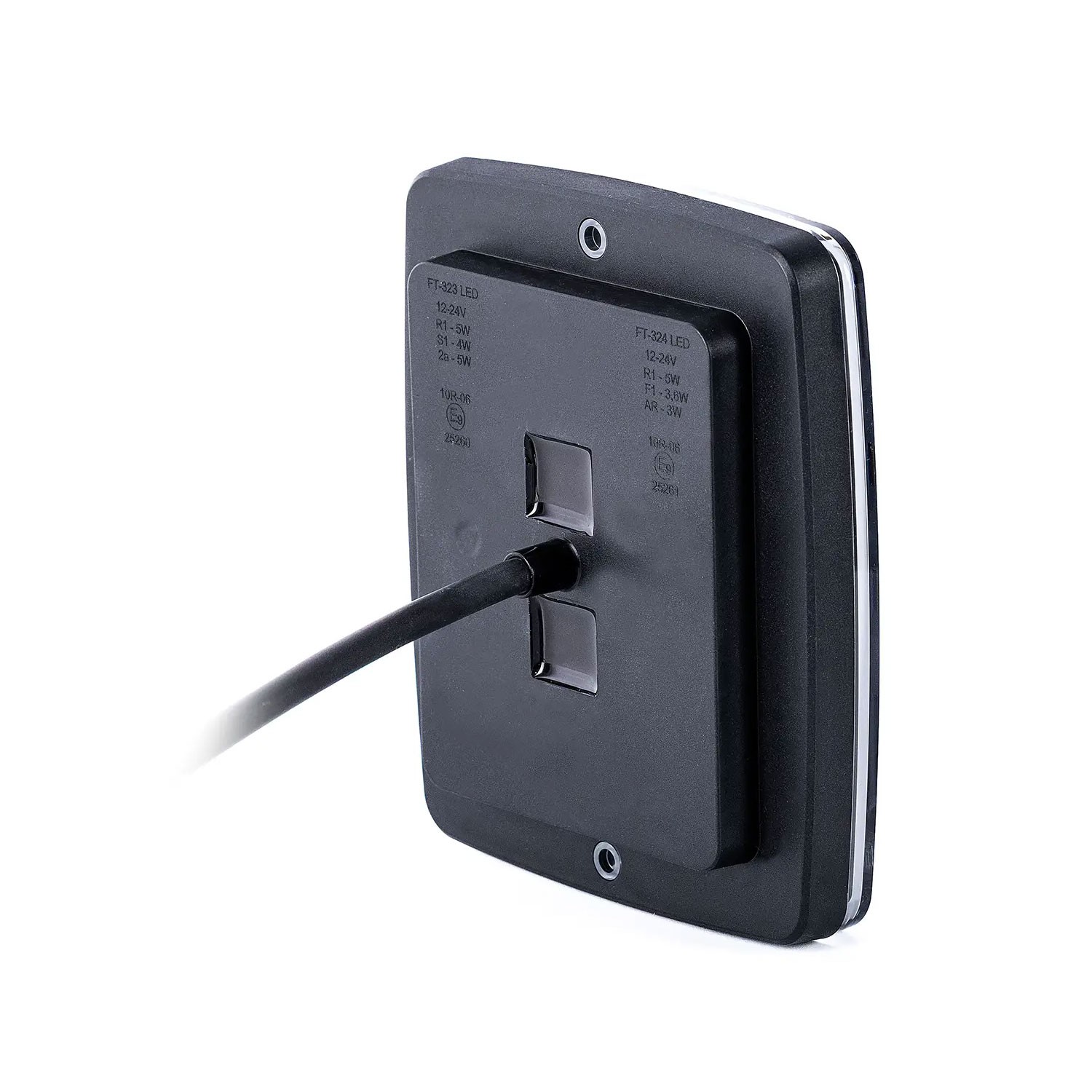 Piloto Trasero LED Empotrable – Posición, Niebla, Marcha Atrás – 12/24V – Cable 1m – Homologado R1, F1, AR – Fristom FT-324 LED