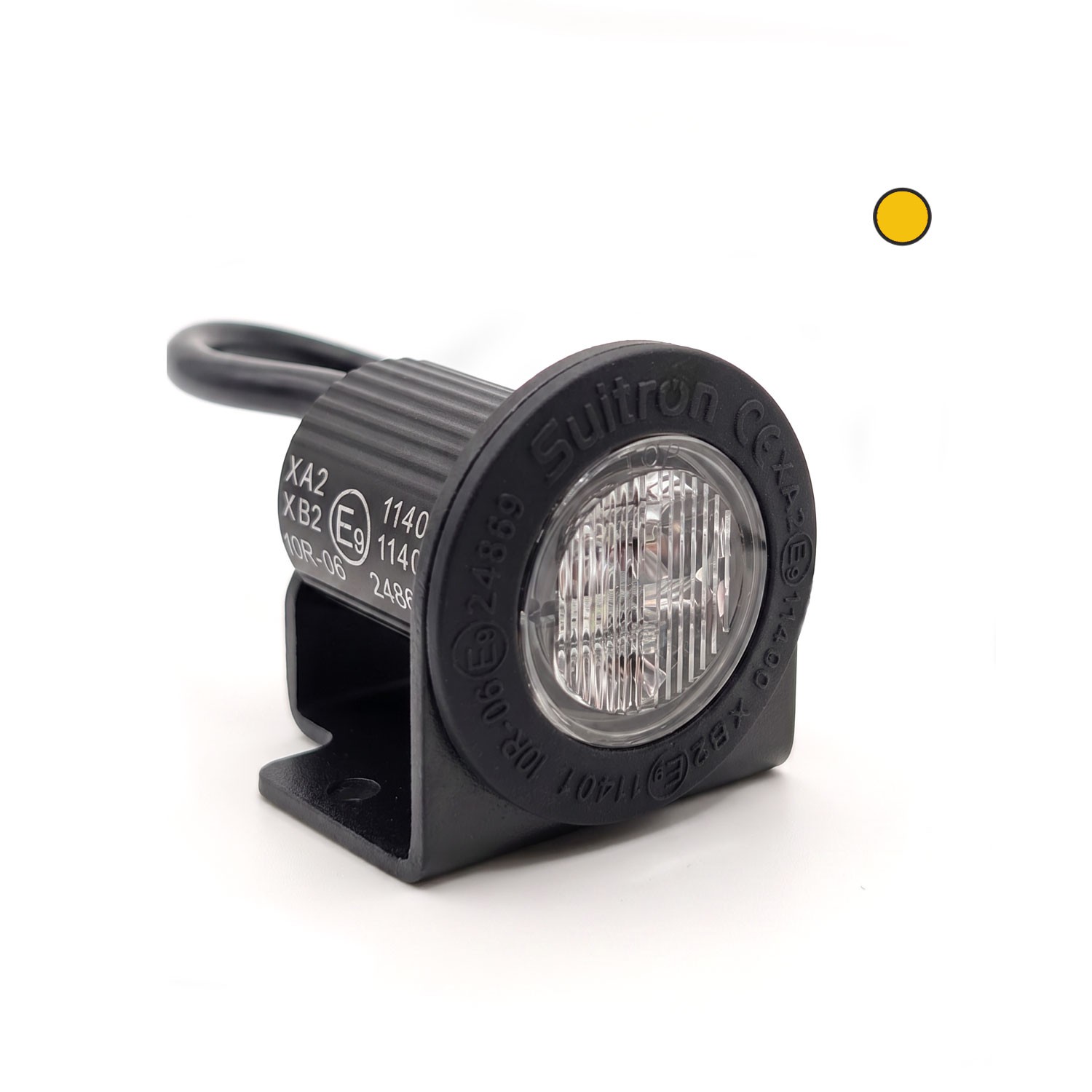 Suitron StrobeCore 1.5 ST15A luz LED estroboscópica ámbar con soporte